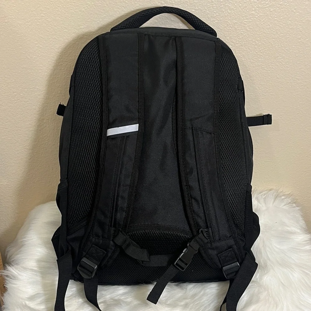 Swiss Black Laptop Travel Backpack